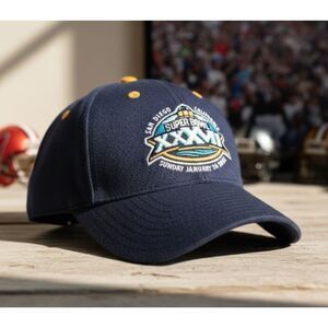 2003 Super Bowl XXXVII NFL Reebok Cap NWT San Diego California Embroidered Hat